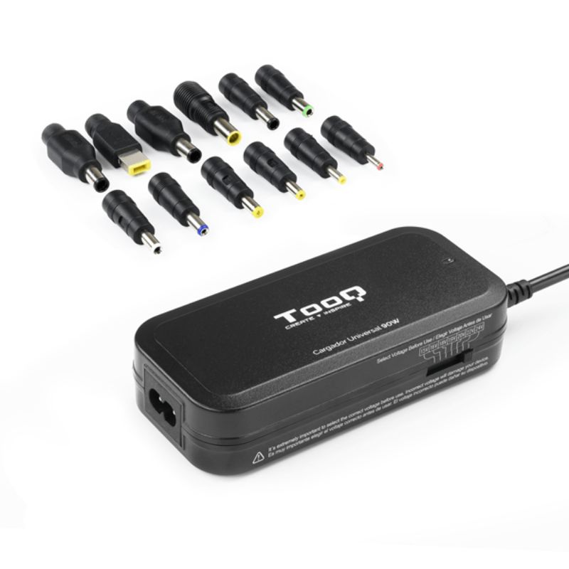 Cargador para portátil 90W Tooq TQLC-90BS02AT