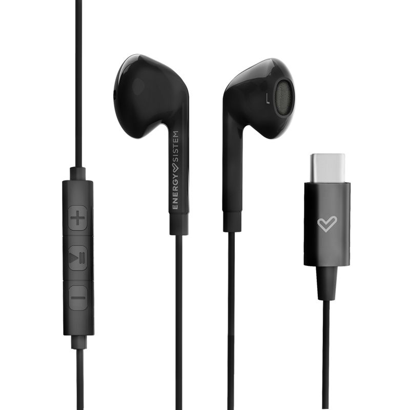 Cascos con micrófono Energy Sistem smart2 negro