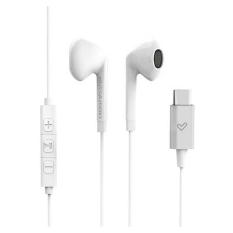 Cascos con micrófono Energy Sistem smart2 blanco