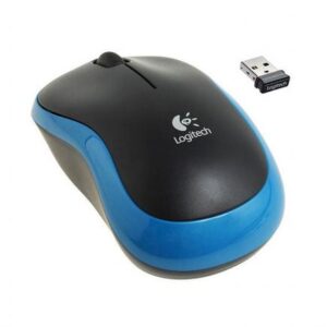 Ratón inalámbrico Logitech M185 azul