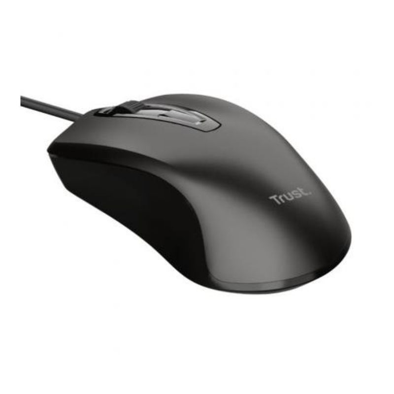 Ratón USB negro Trust 24657