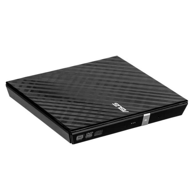 Regrabadora DVD externa negra Samsung slim