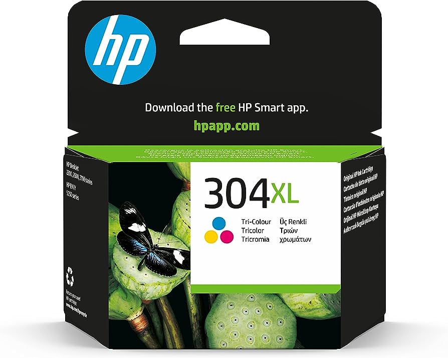 Cartucho de tinta HP 304 color XL