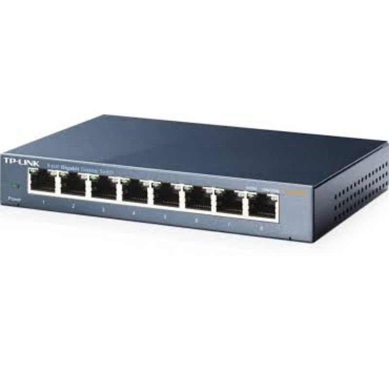 Switch 8 puertos RJ45 gigabit TP-LINK TL-SG108