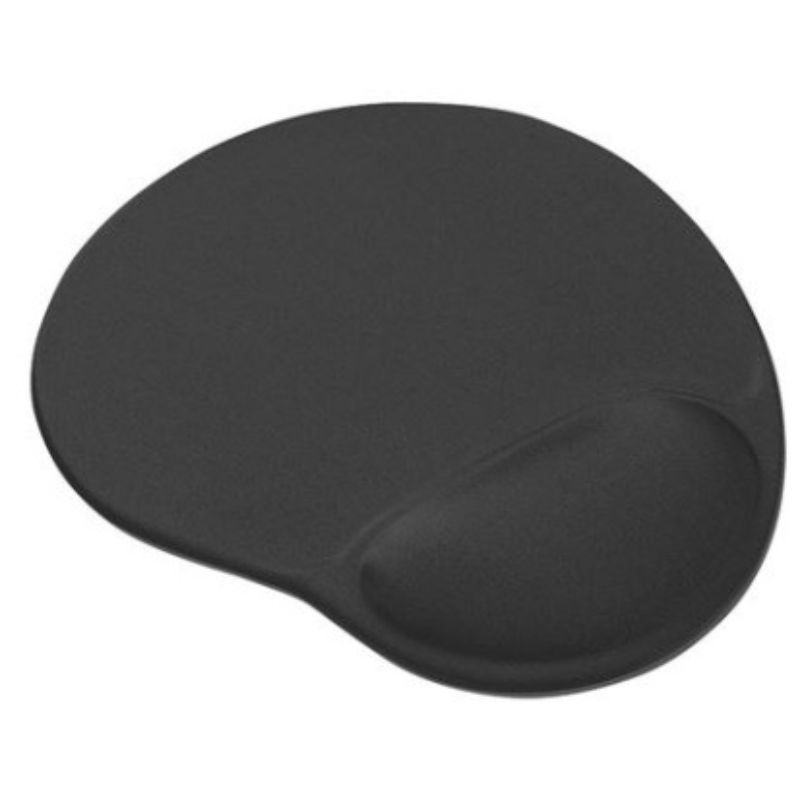 Alfombrilla ratón con reposamuñecas Cromad negra
