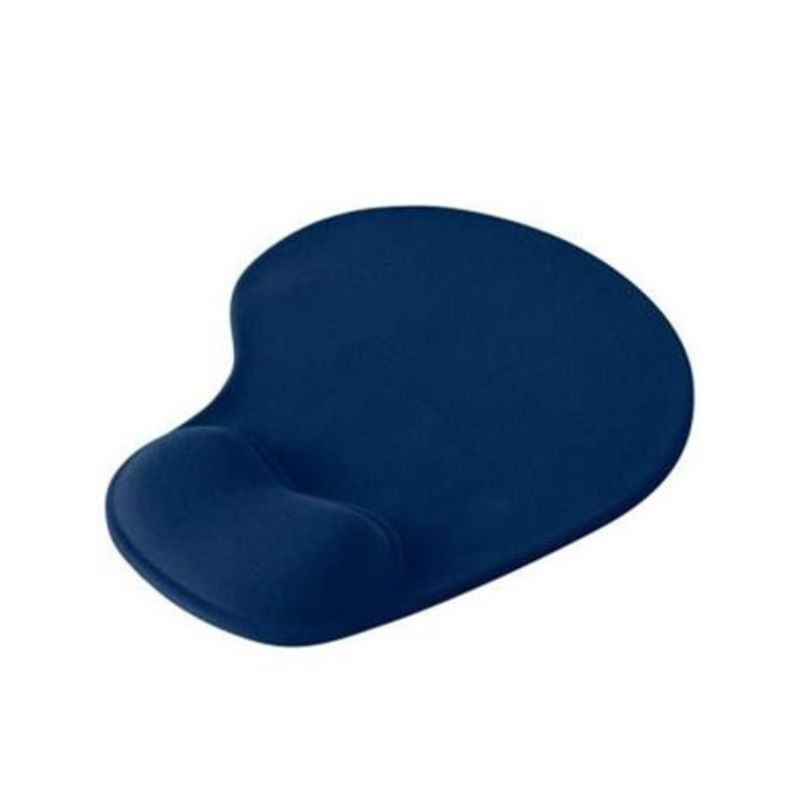 Alfombrilla ratón con reposamuñecas Cromad azul