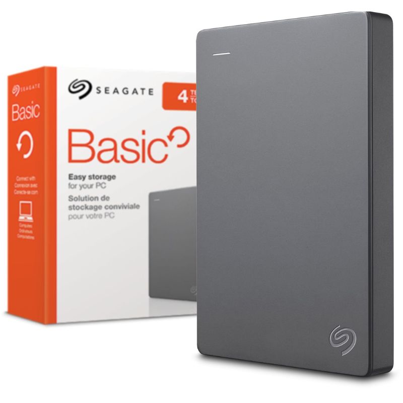 Disco duro externo 4TB Seagate Basic