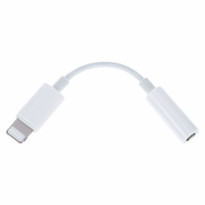 Cable adaptador audio minijack lightning oficial Apple